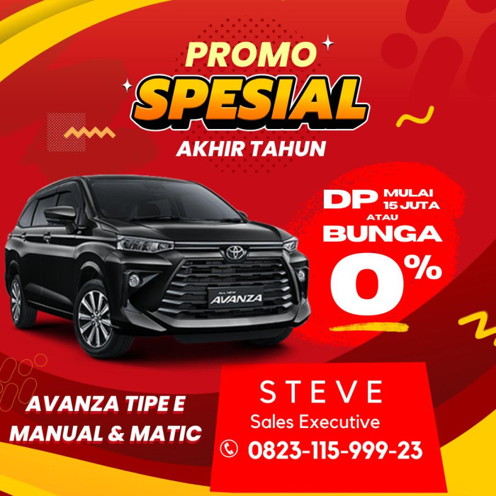 Promo Toyota Avanza - Toyota Cilegon