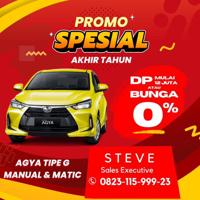 Promo Toyota Agya - Toyota Cilegon